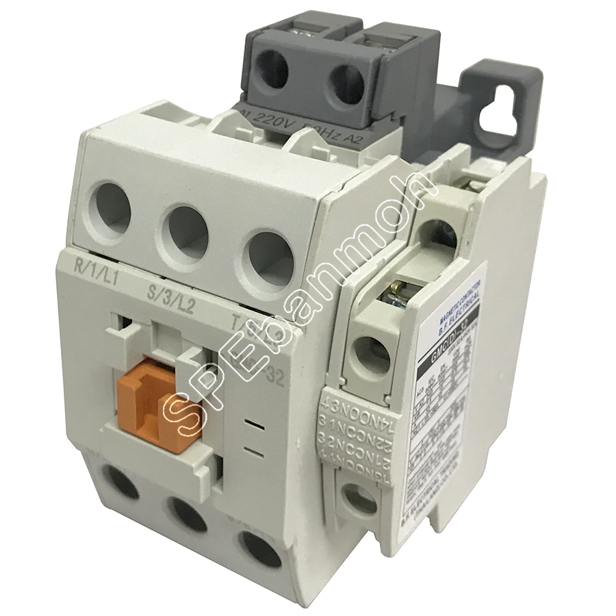 [ 1ชิ้น ] GMC-32 แมกเนติก คอนแทคเตอร์ Magnetic Contactor คอยล์ 220V 240V แมกเนติกคอนแทคเตอร์ 3P สวิทช์ควบคุมไฟฟ้า ใช้ร่วมกับ GTH-40