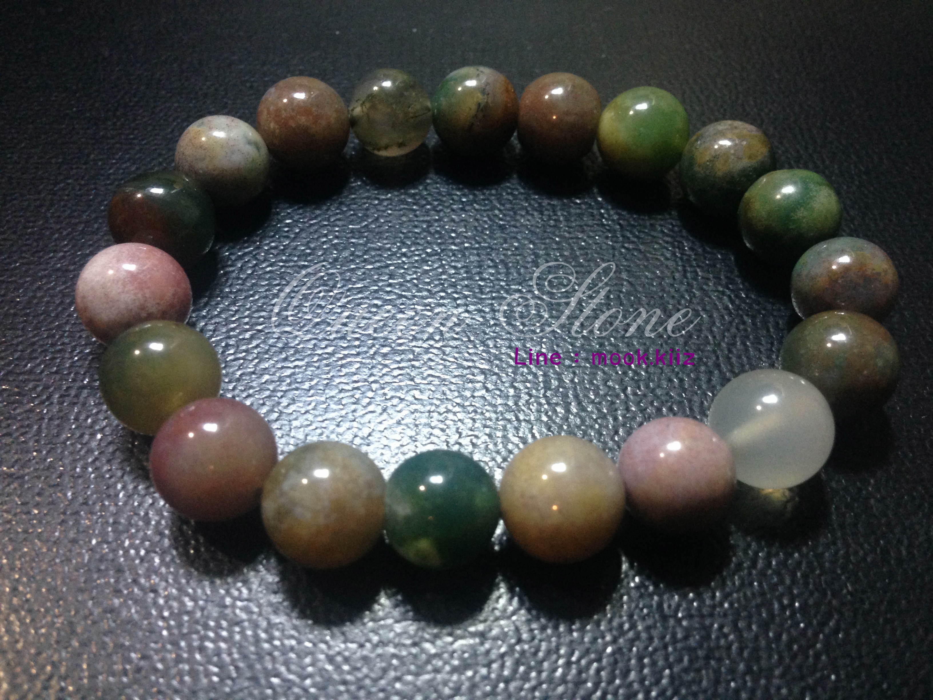 หยก 5 สี 10 มิล