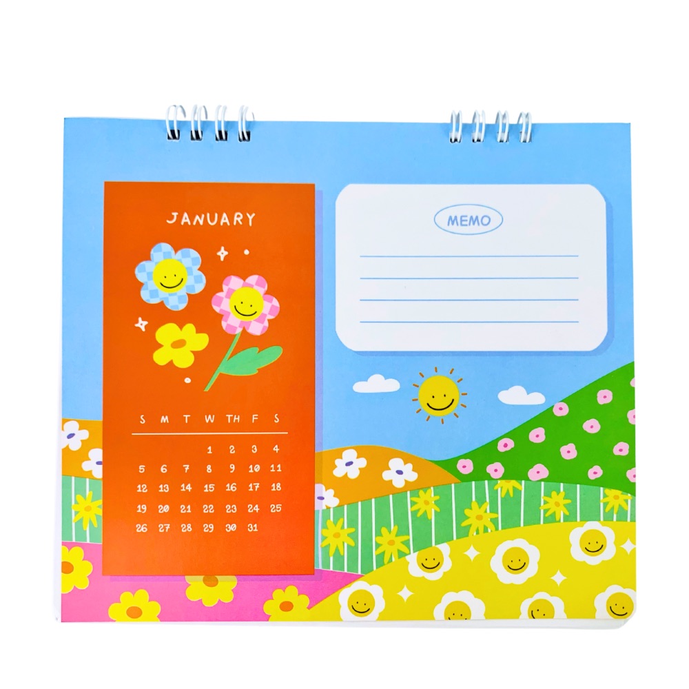 ปฏิทินตั้งโต๊ะ calendar ปี พ.ศ. 2568 / ค.ศ. 2025 Allwrite รุ่น AW292 ขนาด 7 x 8 นิ้ว