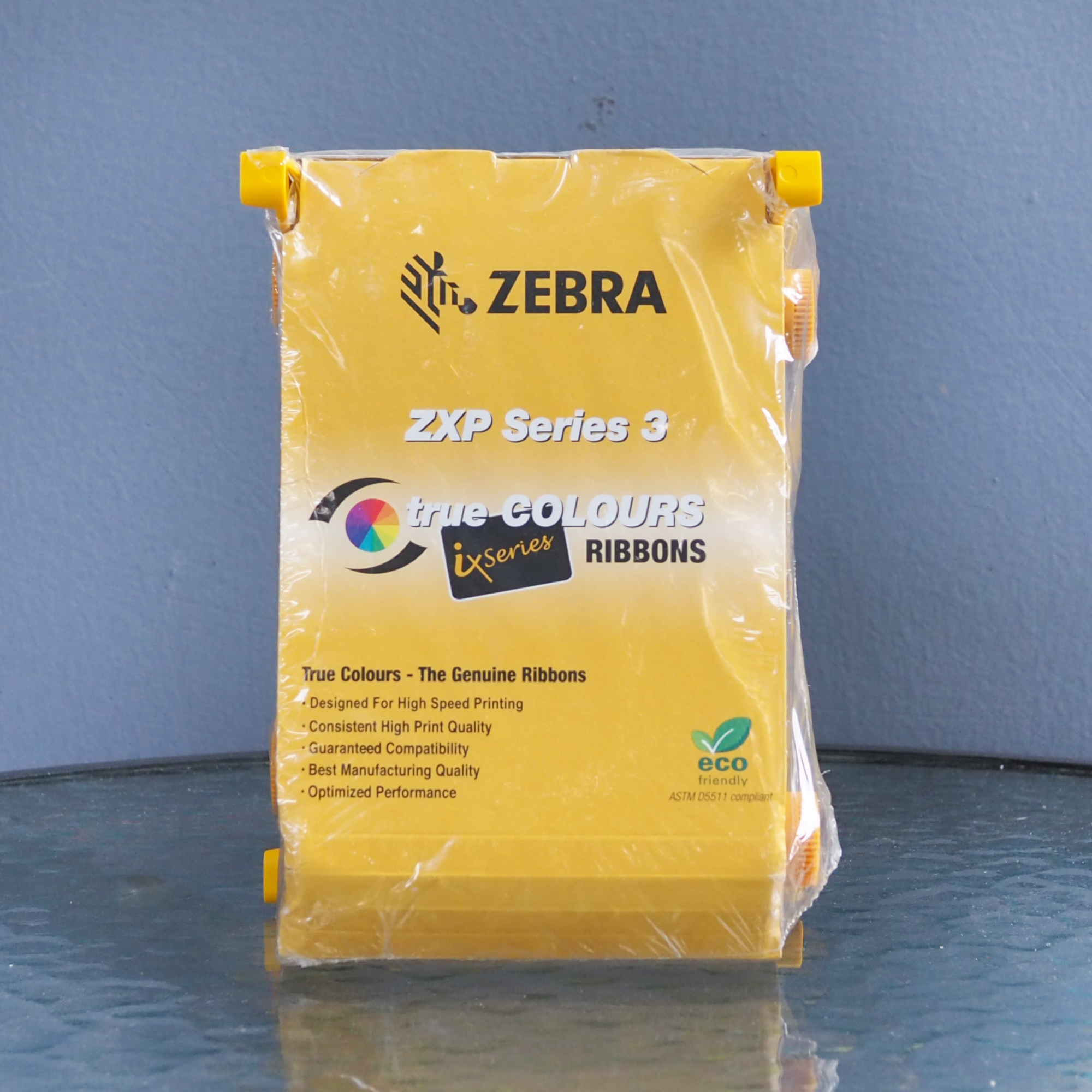 ZEBRA 800033-340 ริบบอนสี Color ribbon YMCKO 280 Print ใช้สำหรับเครื่องพิมพ์บัตร ZEBRA ZXP3 Ribbon ZXP Series3 แทน 800033-840