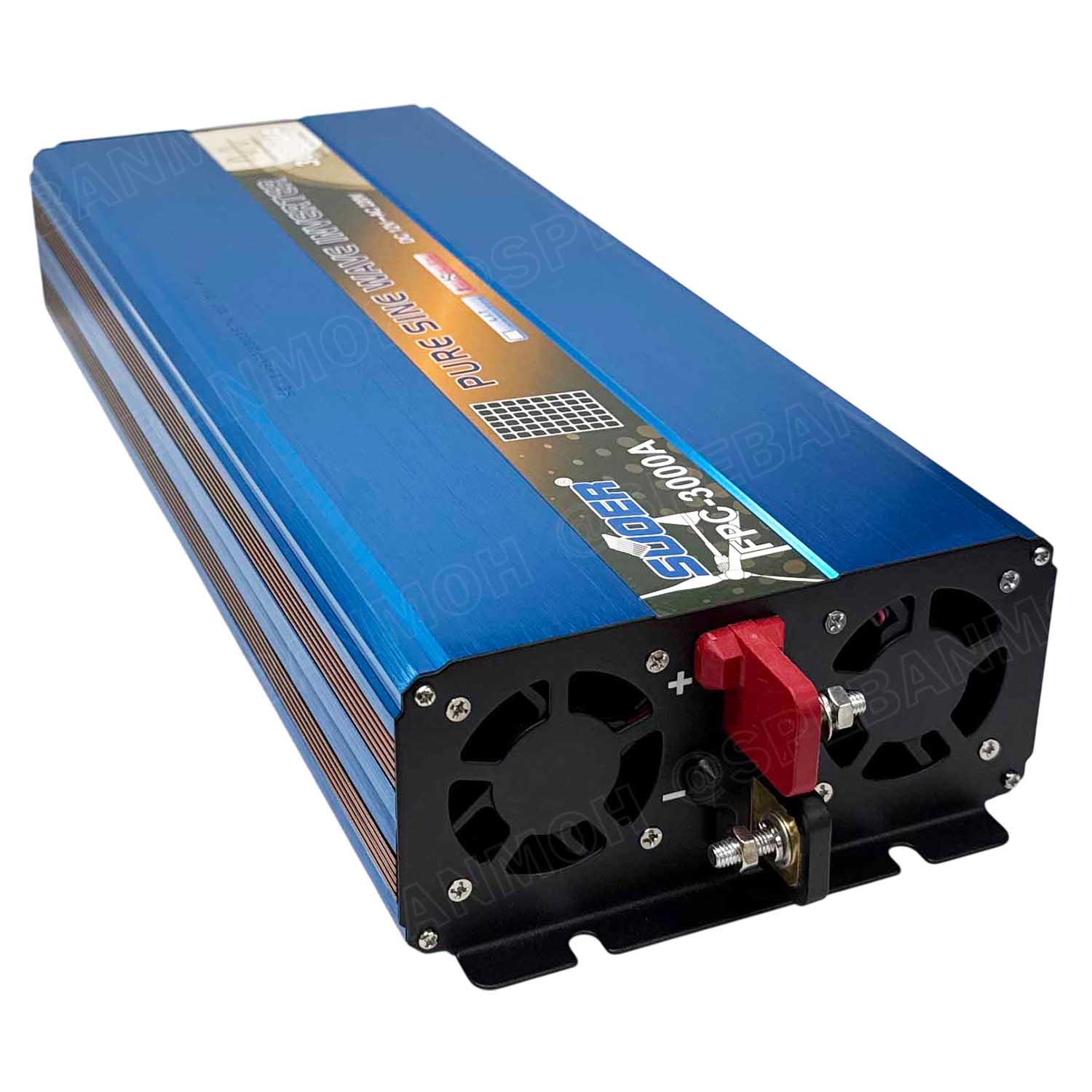 [ 1 เครื่อง ] FPC-3000AL สีฟ้า Blue อินเวอร์เตอร์ แปลงไฟ 12VDC ออก 220V รุ่นใหม่ Inverter ยี่ห้อ SUOER FPC-3000AL 3000W 12V to 220V off grid inverter pure sine power inverters FPC-3000 อินเวอร์เตอร์ เพียวไซน์เวฟ อุปกรณ์แปลงไฟ