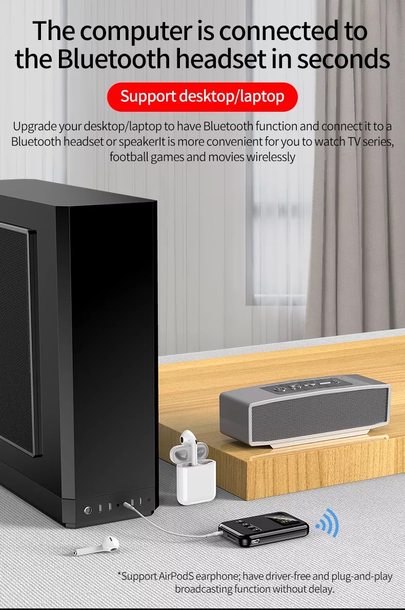 เครื่องเล่น MP3 บูลทูธ MP3 Player Bluetooth LCD Music เมม16GB+ตัวอ่านการ์ด+สาย AUX+สายชาร์จ อุปกรณ์เสริมครบเซ็ต!!