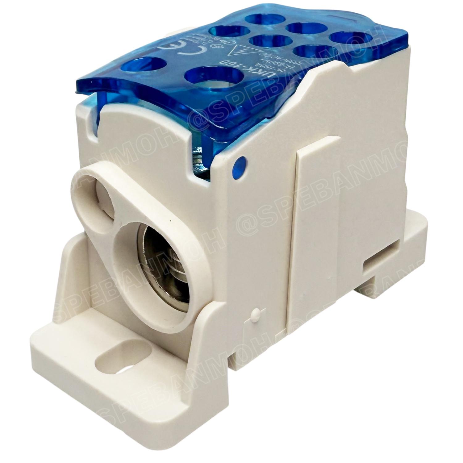 [ 1 ชิ้น ] UKK DIN RAIL DISTRIBUTION BOX Terminal อุปกรณ์แยกสายไฟ Cable Splitter Din Rail Terminal Block เทอมินอลยึดรางปีกนก ข้อต่อสายเมนไฟ เกาะราง อุปกรณ์เชื่อมต่อสายไฟ UKK-80 UKK-125 UKK-160 UKK-400