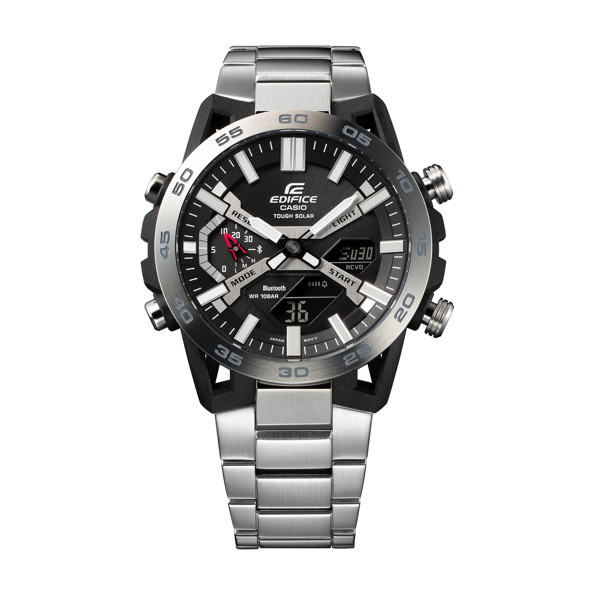 CASIO EDIFICE รุ่น ECB-2000D-1ADF Bluetooth® สินค้าใหม่ ของเเท้ รับประกันศูนย์ CMG
