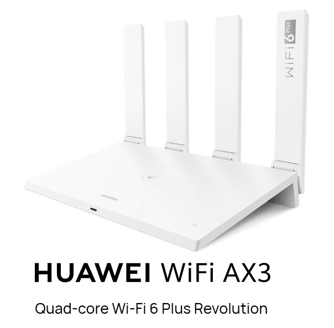 Router WiFi HUAWEI AX3 Quad Core Wi-Fi 6 Plus Revolution ความเร็วเหนือจินตนาการ