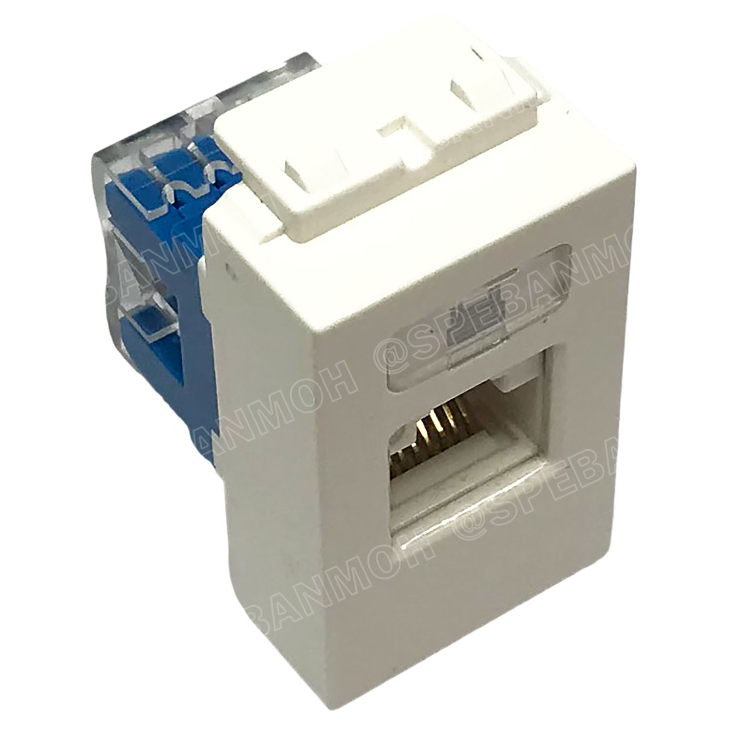 [ 1ชิ้น ] MLC-1606 เต้ารับคอมพิวเตอร์ RJ45 CAT5E Data Modular Jack เต้ารับแลนด์ ติดผนัง เต้ารับสัญญาณอันเตอร์เน็ท ต่อคอมพิวเตอร์ เต้ารับคอมพิวเตอร์ เต้ารับหัวสายแลน สำหรับสายอินเตอร์ Data Modular Jack For RJ45 Patch Cord Cable