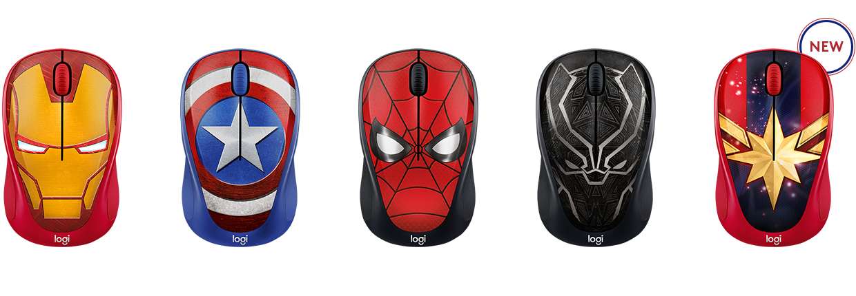 Logitech M238 Marvel Collection Mouse Wireless ประกันศูนย์ไทย 1 ปี