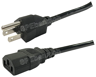 [ 1เส้น ] PC002 สายพาวเวอร์คอร์ด เอซีคอม ต่อคอมพิวเตอร์ 3x1.5 , 3x2.5 sq.mm AC Power Cord สายคอมพิวเตอร์ พาวเวอร์คอร์ด POWER CORD YY-3 CCAL ต่อคอมพิวเตอร์ สาย AC Computer Cable POWER CABLE Male Female CCAL 1.8เมตร 3เมตร 5เมตร PC002-105 PC002-205