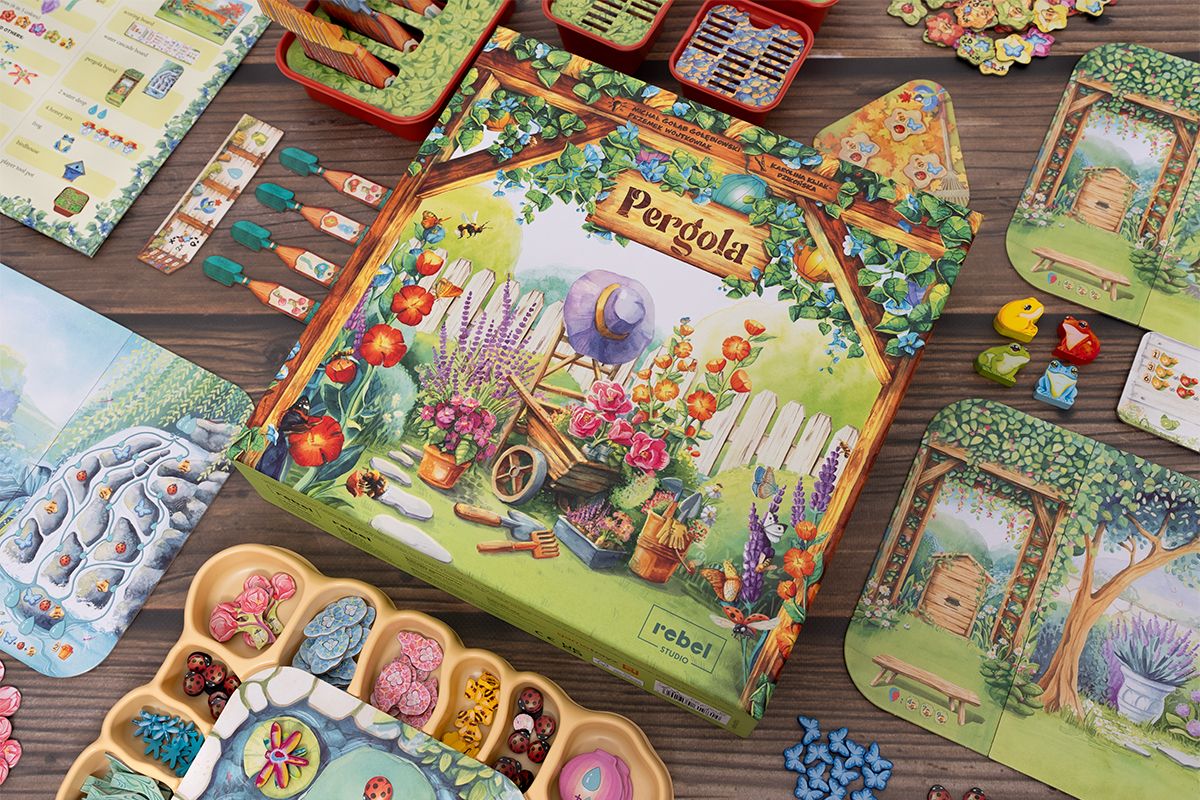 Pergola - บอร์ดเกมปลูกดอกไม้สุดผ่อนคลาย! ของแท้