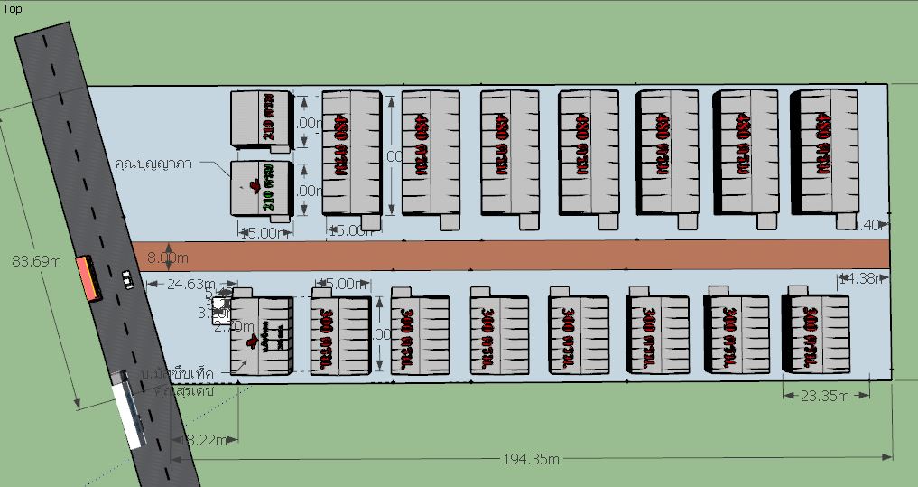 โกดังให้เช่า Happy Realestate หนองขาม ศรีราชา ชลบุรี