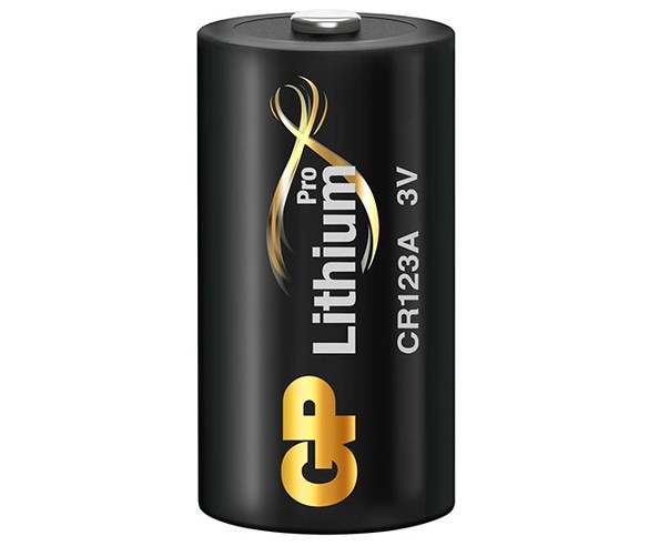 GP ถ่าน Primary Lithium Pro no.CR123 x 1 (CR123A) สินค้าแท้จากศูนย์ไทย