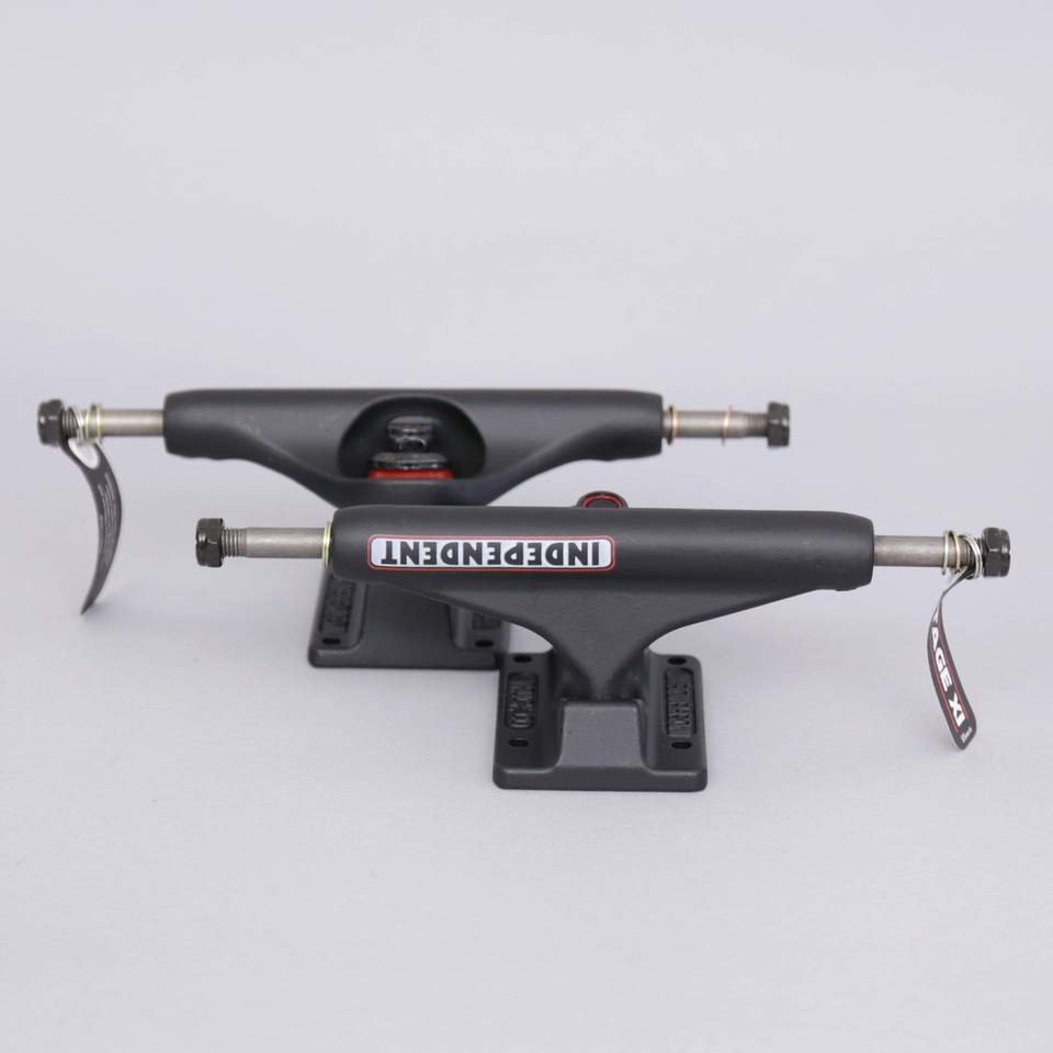 Independent 169 Stage 11 Bar Flat Black Standard Skateboard Trucks