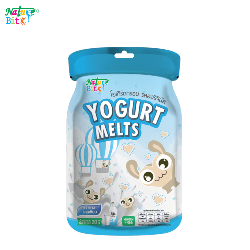 โยเกิร์ตกรอบ โยเกิร์ตฟรีซดราย รูปหัวใจ (20กรัมxถุง)