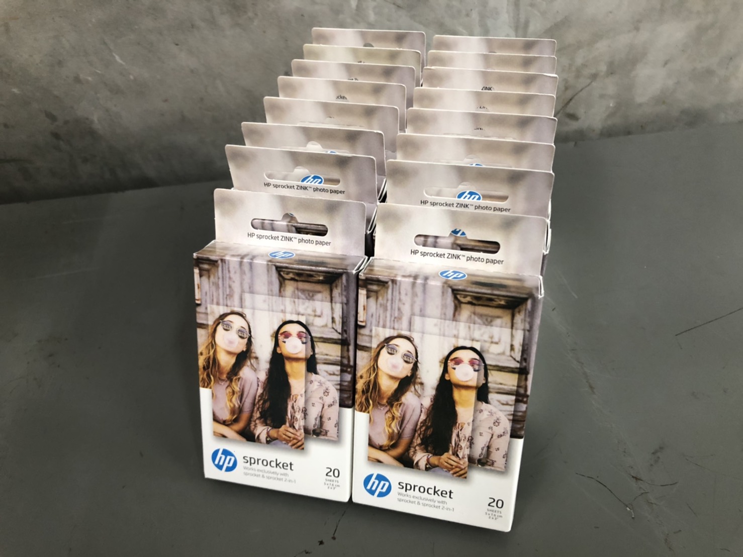 HP ZINK 2X3" 20SHEET PHOTO PAPER (1PF35A) แท้ศูนย์ไทย