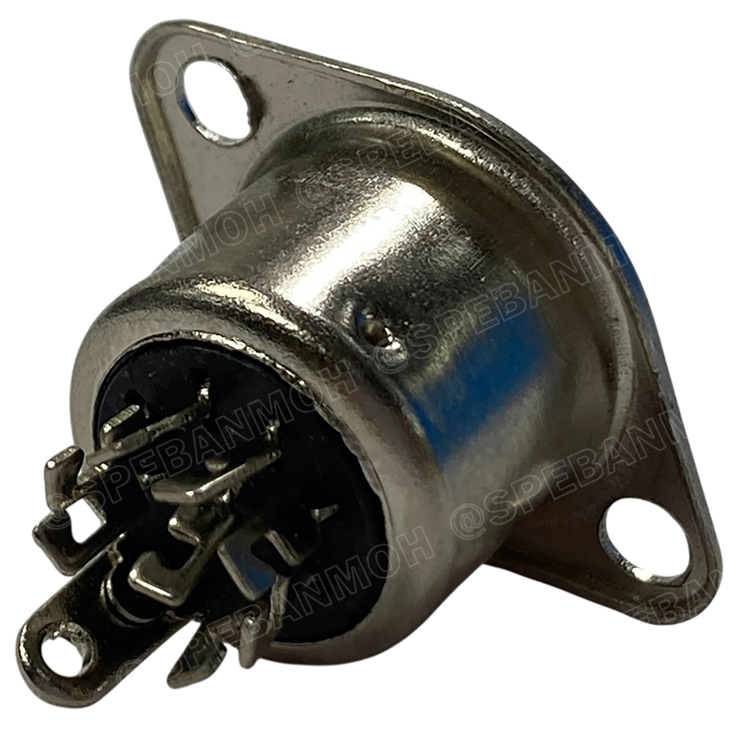 [ 1 ชิ้น ] DIN-JM-8P ปลั๊ก DIN เมียติดแท่น 8ขา แจ็คตัวเมีย Female DIN Connector 8Pin Socket ซ็อกเก็ต ปลั๊กแจ็คเชื่อมต่อ ปลั๊กดิน Din Plug 8P แจ็คเยอรมัน ปลั๊กไมค์ประชุม MIDI Power Source Plug Audio AV Connector อะแดปเตอร์