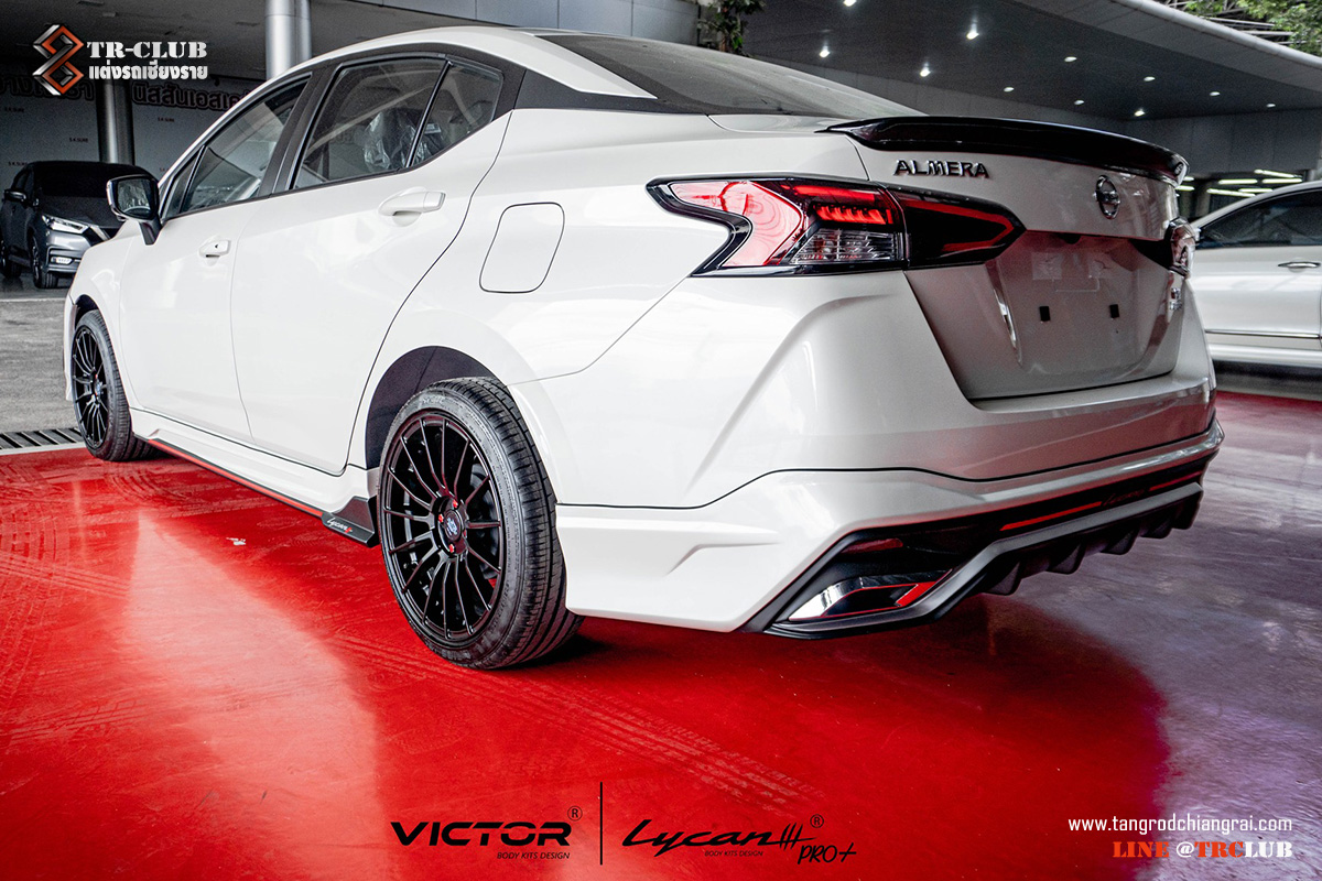 ชุดแต่งสเกิร์ตรอบคัน LYCAN PRO+ : ALMERA 2021