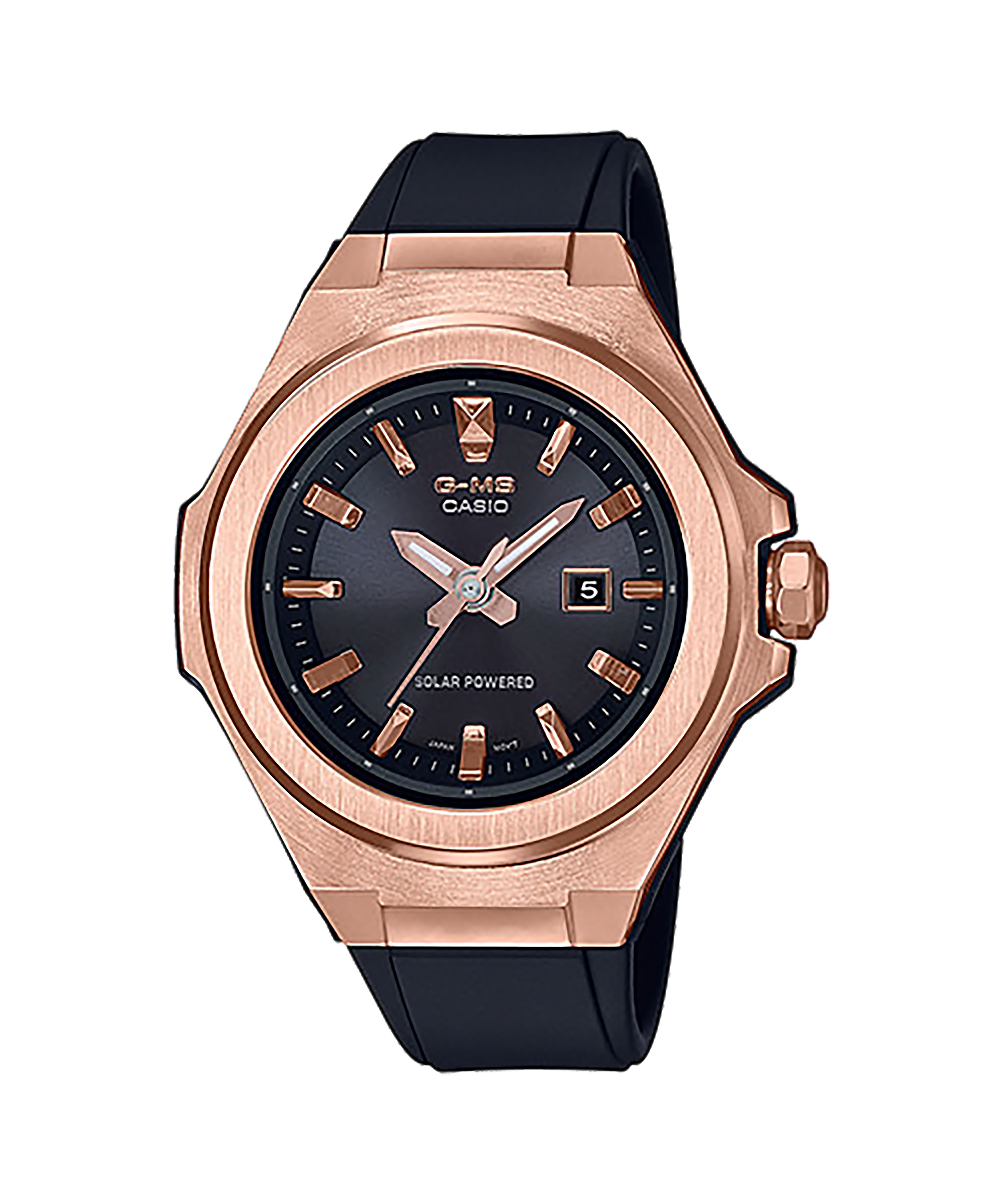 CASIO BABY-G รุ่น MSG-S500G-1ADR สีดำ โรสโกลด์ สินค้าใหม่ ของแท้ รับประกันศูนย์ CMG