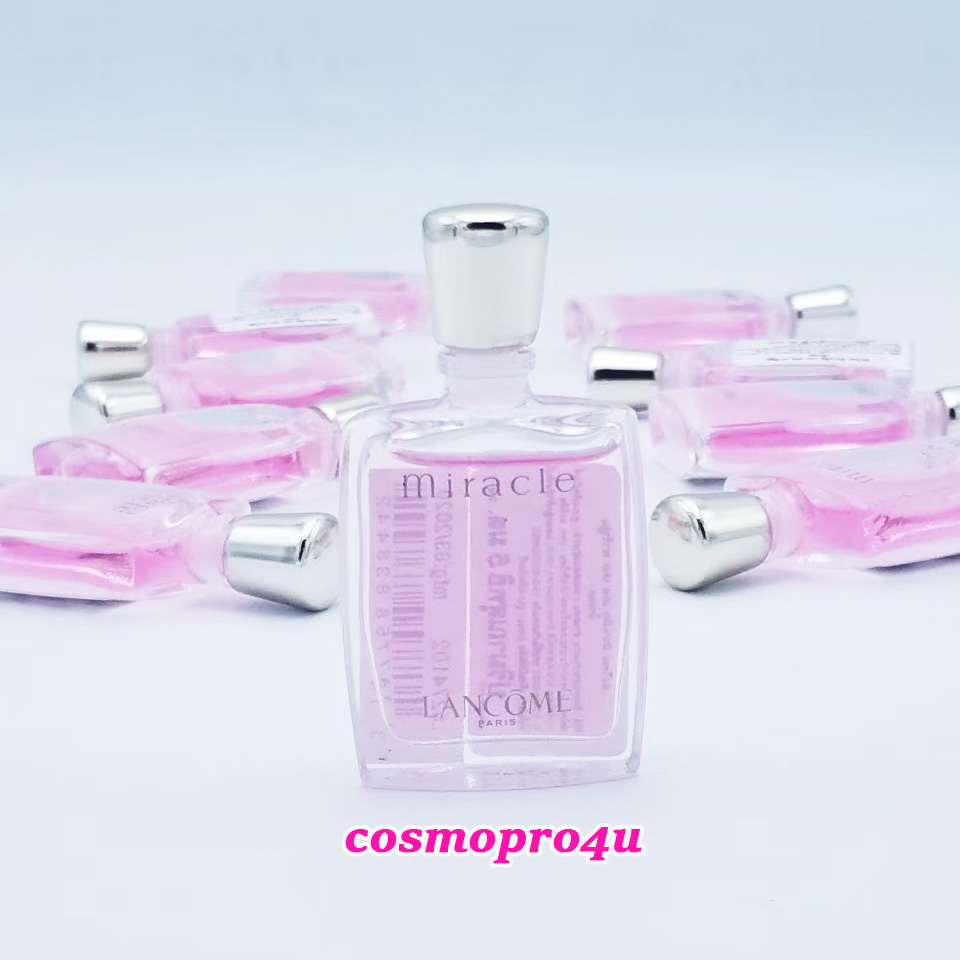(มินิ) น้ำหอม LANCOME MIRACLE EDP 5ml หัวแต้ม no box ฉลากไทย ลังโคม มิราเคิล แท้ เคาน์เตอร์ไทย 6/20