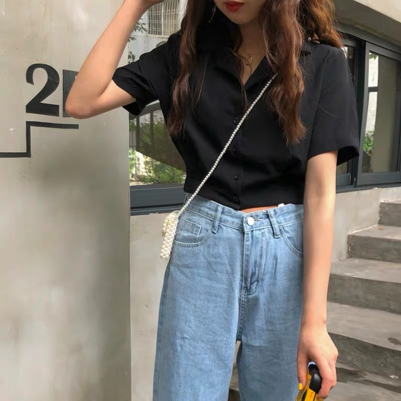 CHICCFASHION Hanako ครอปฮานาโกะ