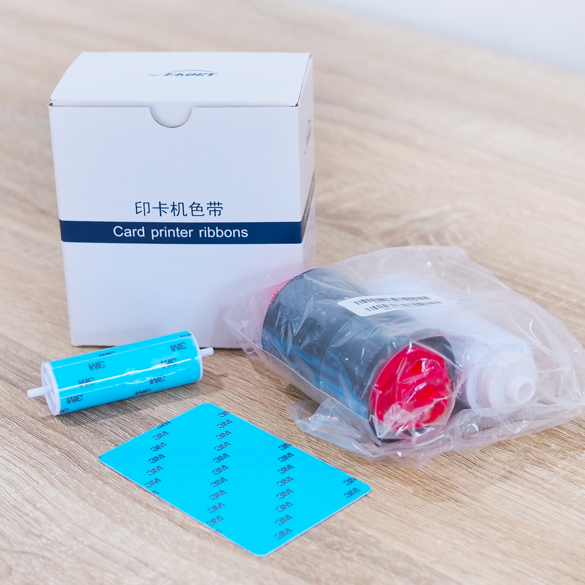 Seaory BXR.2411A.CNA ริบบอนดำ หมึกพิมพ์ดำ Standard monochrome black ribbon K 1000 Print ใช้สำหรับเครื่องพิมพ์บัตร Seaory S20 S21 S22 S22K Code CNA