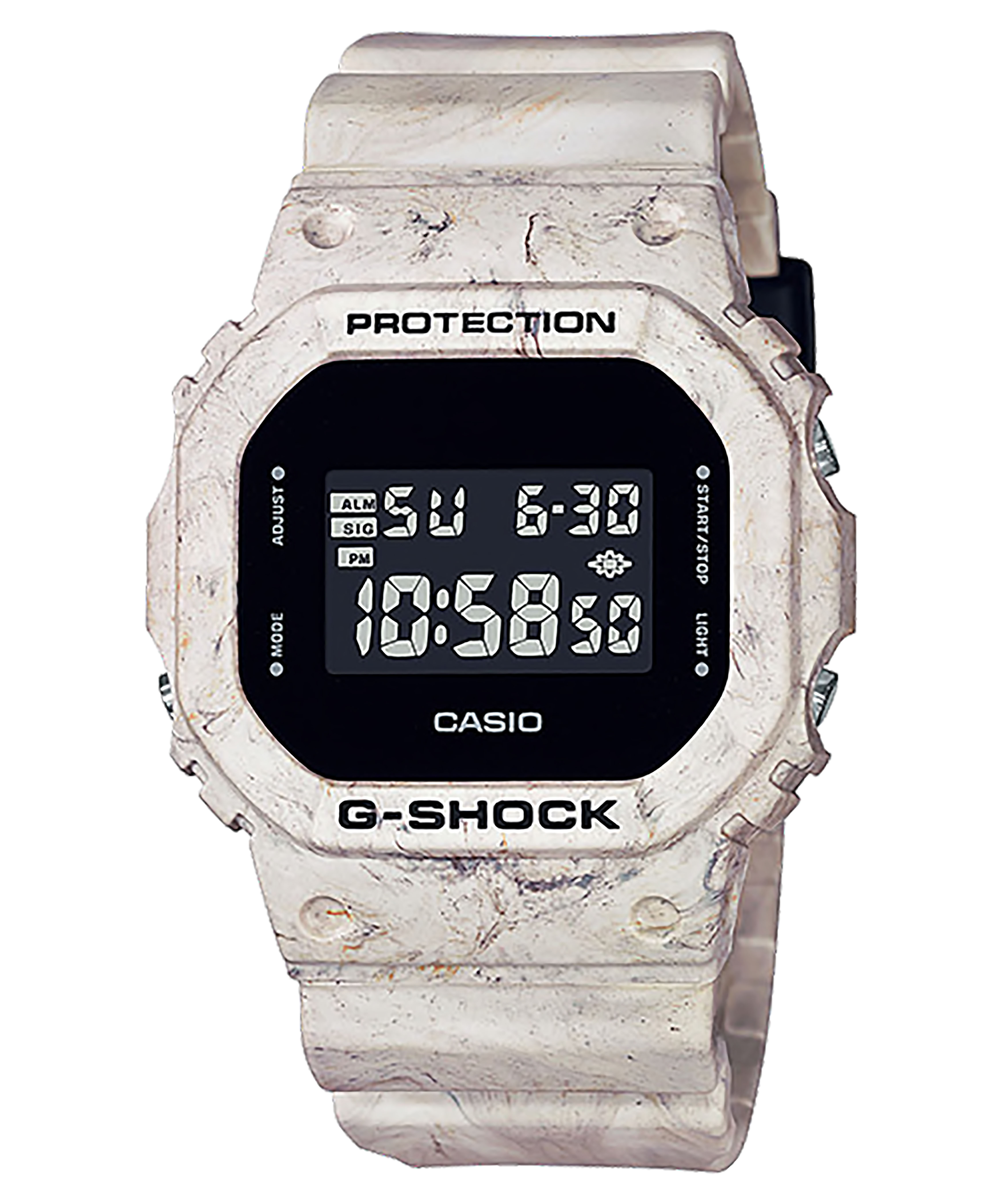 CASIO G-SHOCK รุ่น DW-5600WM-5DR ลายหินอ่อน สินค้าใหม่ ของเเท้ รับประกันศูนย์ CMG 1 ปี