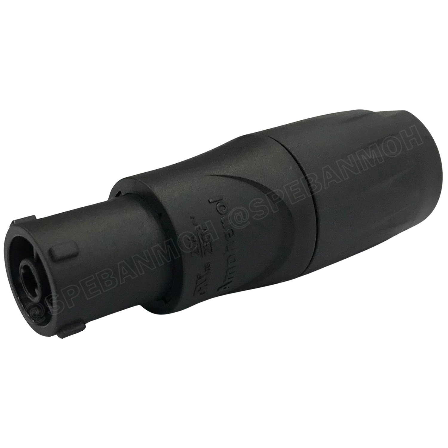 HPT-3-F ปลั๊ก Powercon Audio ตัวเมีย Cable Mount Female IP65 20A 250V พาวเวอร์คอน 3P กันน้ำ Amphenol Audio Power Connector HPT Amphenol AC Power Connectors คอนเน็คเตอร์กันน้ำ ปลั๊กไฟ 3ขา พาวเวอร์คอนเนคเตอร์ Power-Con 2P+E Audio amplifier power plug Connec