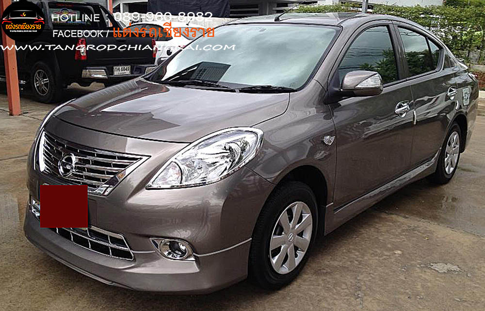 ชุดแต่งรอบคัน VIP v2 ALMERA 2011