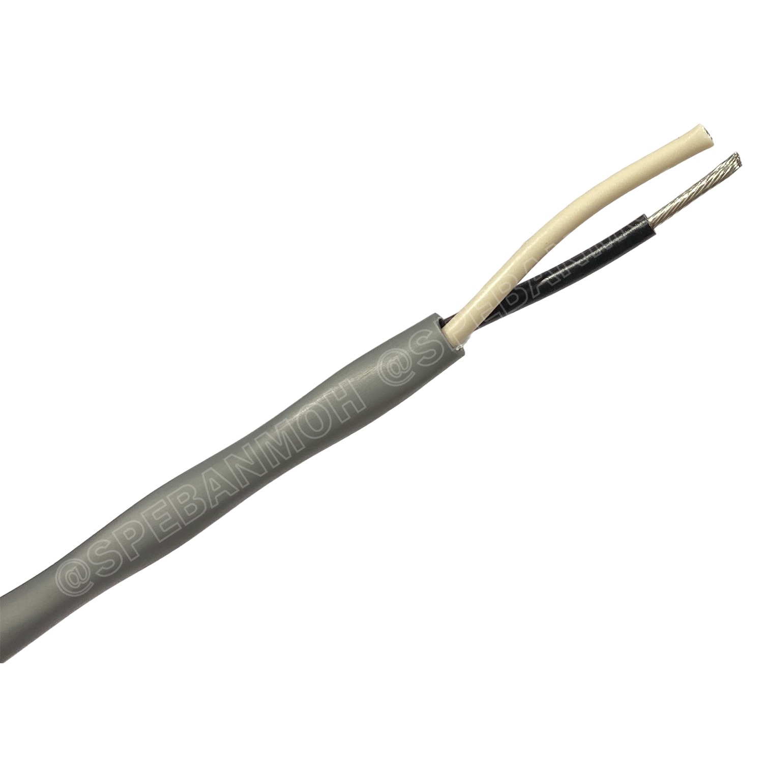 [ 1เมตร ] Belden 8471 สายลำโพงตีเกลียว 2CX16AWG 1.31 mm² Speaker Cable Belden Tinned Copper Wire ทองแดงเเท้เคลือบด้วยดีบุก คุณภาพสูง ป้องกันการกันกร่อน ไม่เป็นขี้เกลือ Audio Speaker Cable ทองแดงเคลือบดีบุก ฉนวน PVC High Conductivity Speaker Cable 1 Pair