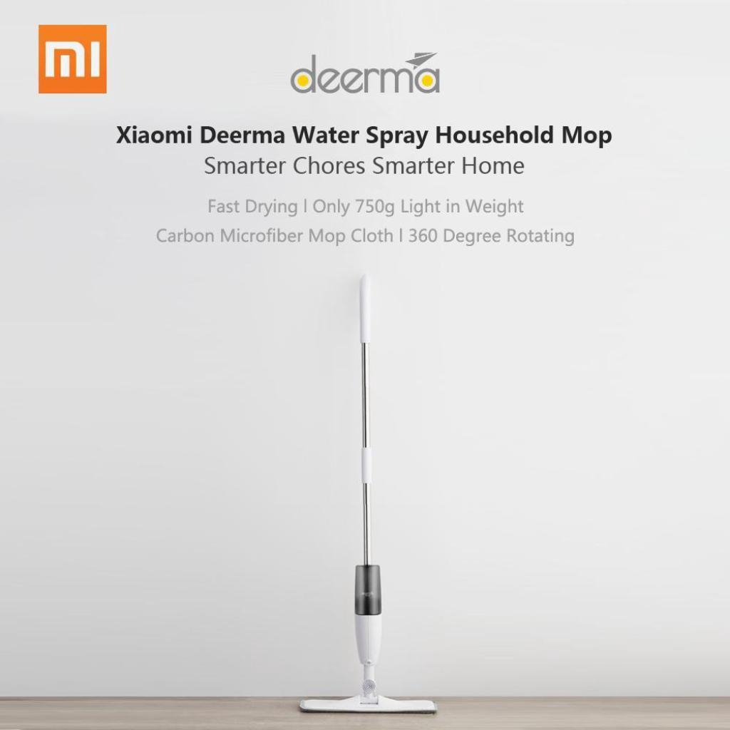 ไม้ถูพื้นระบบหัวฉีดน้ำ Xiaomi Deerma TB500 Water Spray Mop 1 Year by ORRO Home