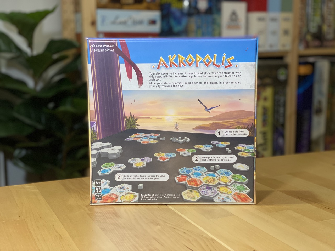 AKROPOLIS บอร์ดเกม