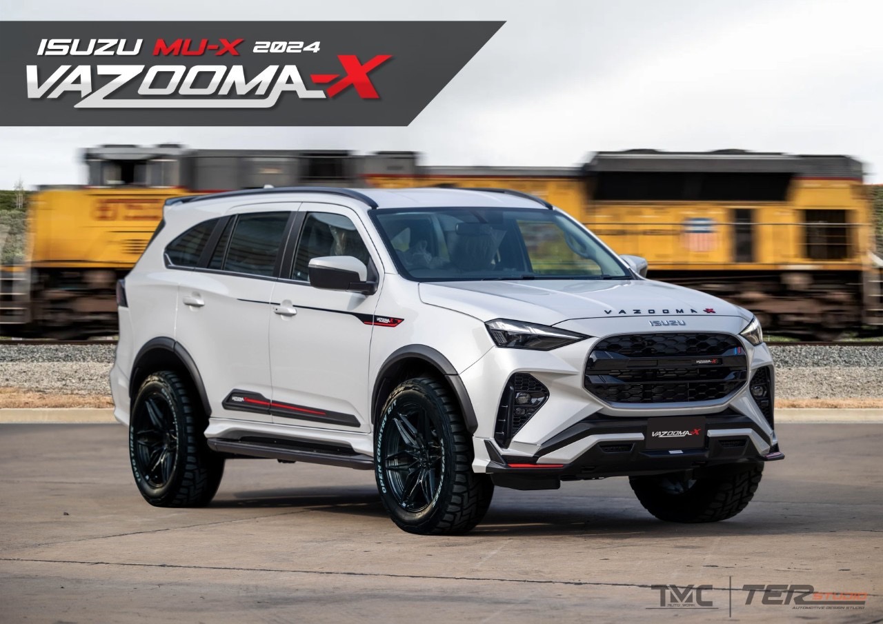 ชุดแต่งสเกิร์ตรอบคัน VAZOOMA-X ( Active Elegant Ultimate ) MU-X 2025