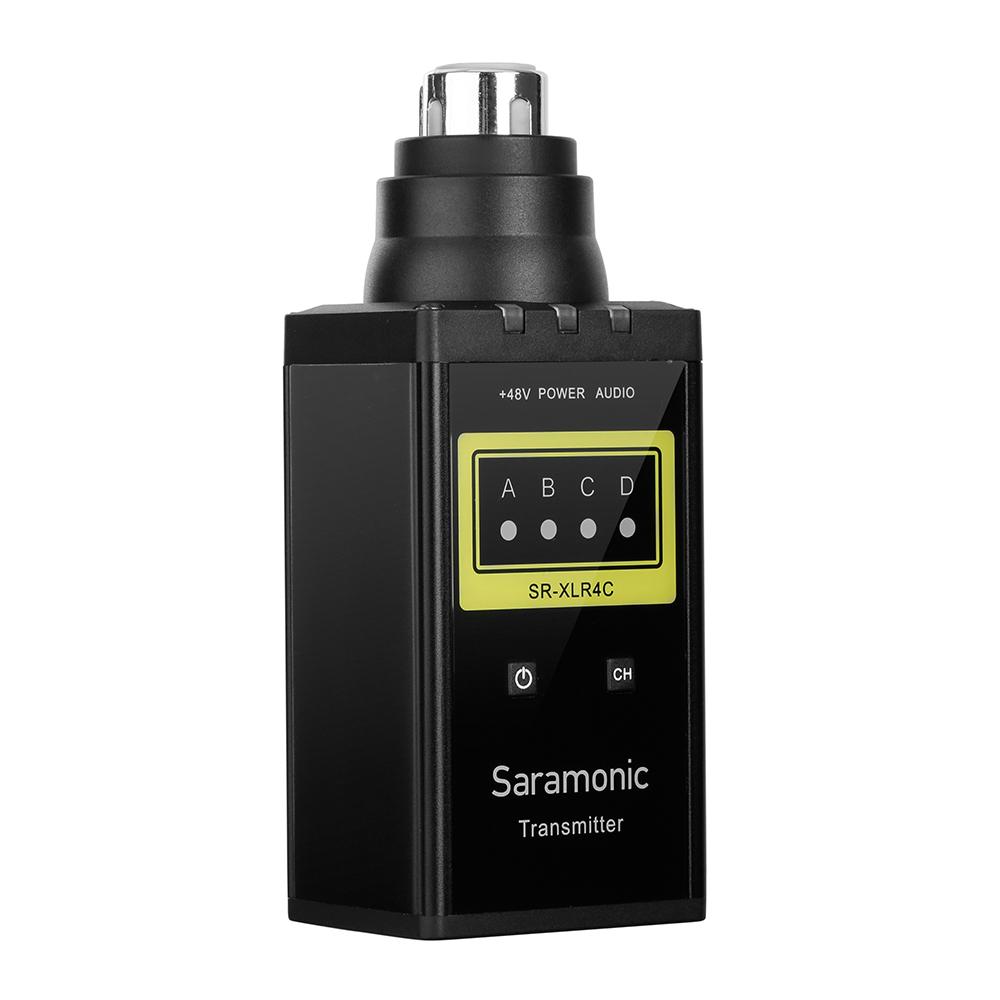 Saramonic SR-XLR4C 4 Channel VHF Wireless XLR Plug-in Microphone Transmitter for the SR-WM4C Wireless System