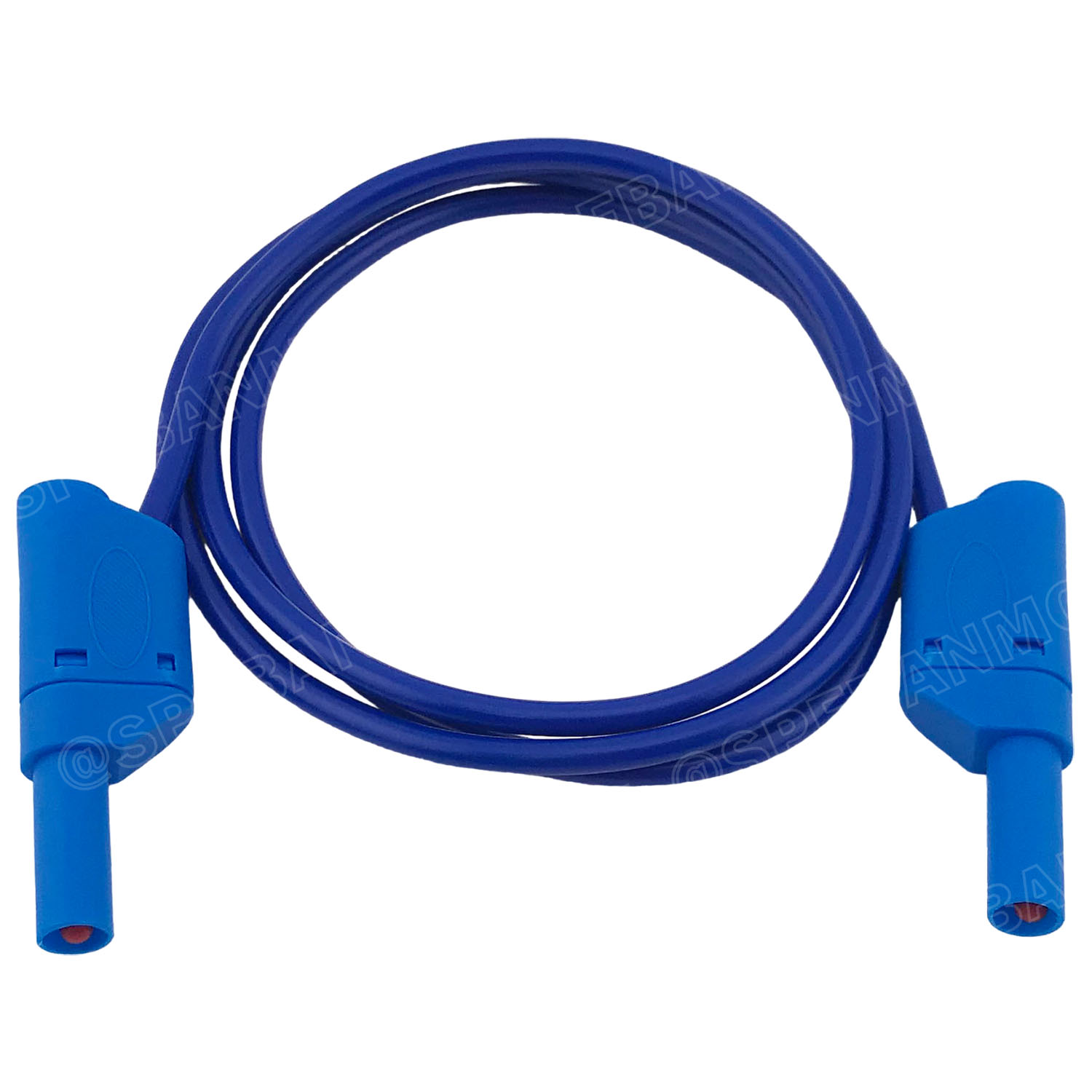 [ 1เส้น ] BNN-W-018 1M 4mm เลือกสี : สายเซฟตี้เทส Safety Test Lead สายบานาน่า พร้อมหัว ขนาด 4มิล 1.0 Sq.mm. 10A 1เมตร สายแทส สายพร้อมหัวบานาน่า Banana Plug with wire บานาน่าปลั๊ก สายปลั๊กกล้วย ปลั๊กกล้วย พร้อมสาย สายไฟเทส สายซัพพลาย สายพาวเวอร์ซัพพลาย