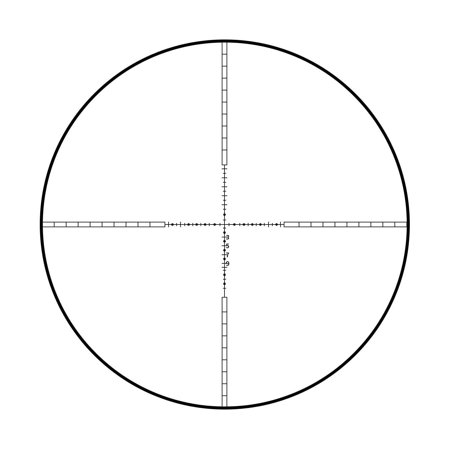 กล้องติดปืน กันน้ำ กันกระแทก มีไฟเส้นเล็ง 2 สี T-EAGLE ER 1.2-6X24 IR HK BROWN