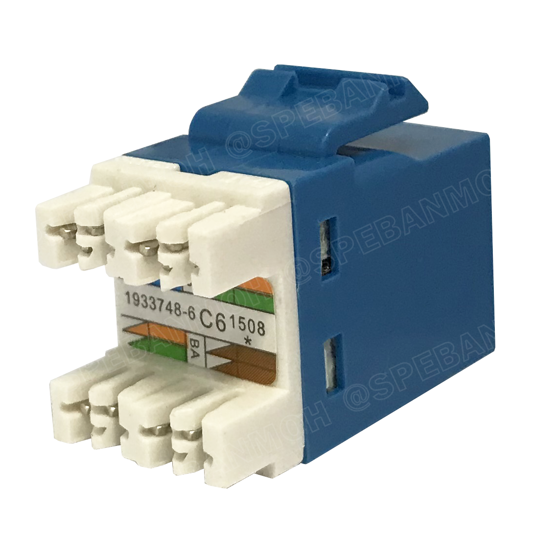 [ 1 ชิ้น ] GL-384 Female Jack RJ45 CAT6 เต้ารับแลนตัวเมีย ช่องเสียบต่อเข้ากับสายแลน GL 384 LAN CAT5eCAT6 Female Jack RJ45 1000 Mbps รุ่น GLink GL384ช่องเสียบต่อเข้ากับสายแลน LAN CAT5e/CAT6 Female Jack RJ45 1000 Mbps
