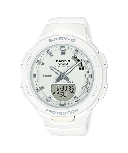 CASIO BABY-G รุ่น BSA-B100-7ADRสีขาว สินค้าใหม่ ของแท้ รับประกันศูนย์ CMG