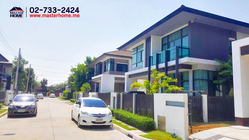 ขายบ้านเดี่ยวหมู่บ้านเศรษฐสิริ ย่านอ่อนนุช-ศรีนครินทร์ ถ.เฉลิมพระเกียรติ บ้านสวย ทำเลดี 04855