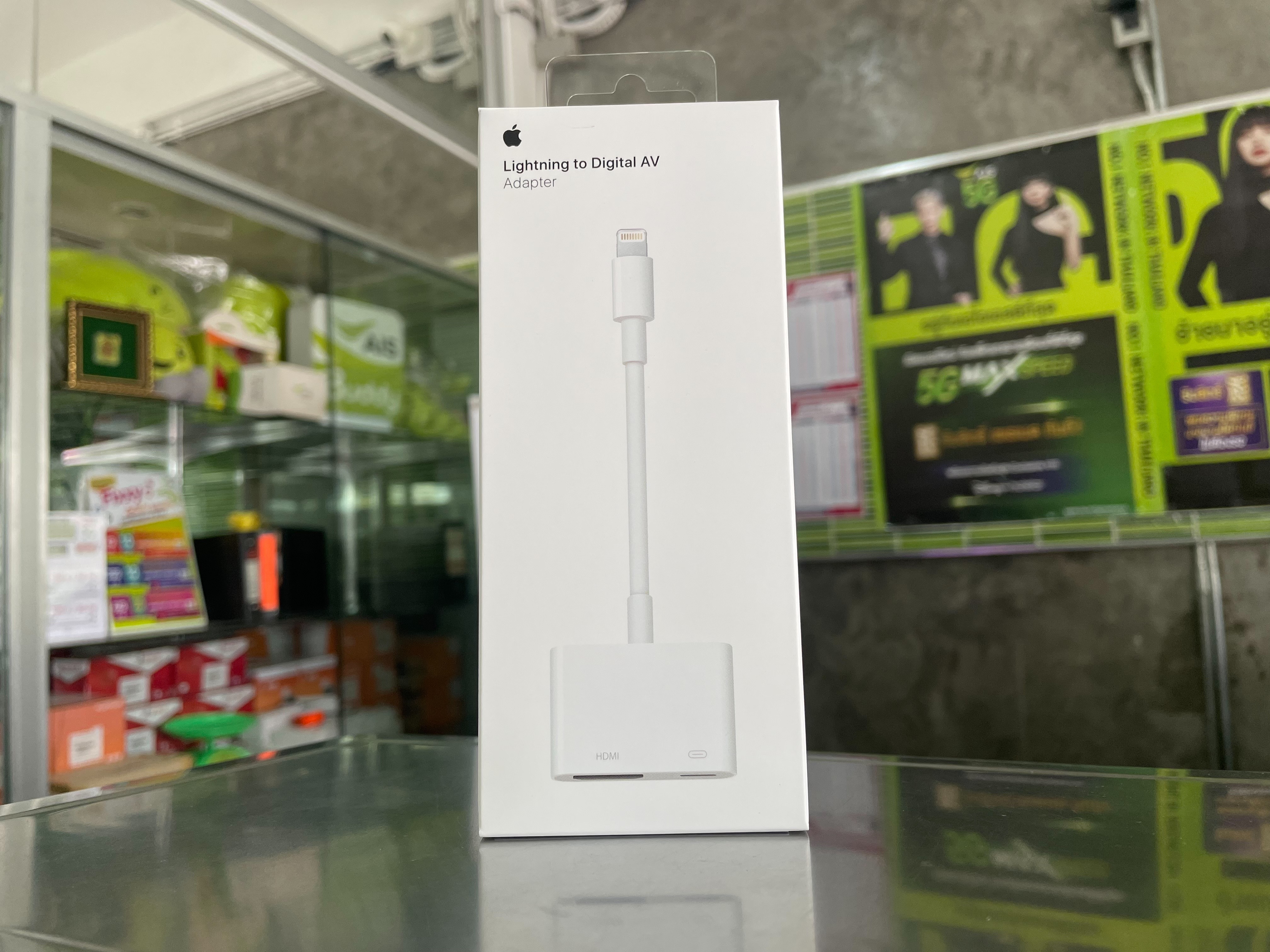 (ราคาพิเศษ) Apple อะแดปเตอร์ Digital AV แบบ Lightning รับประกันศูนย์ไทย