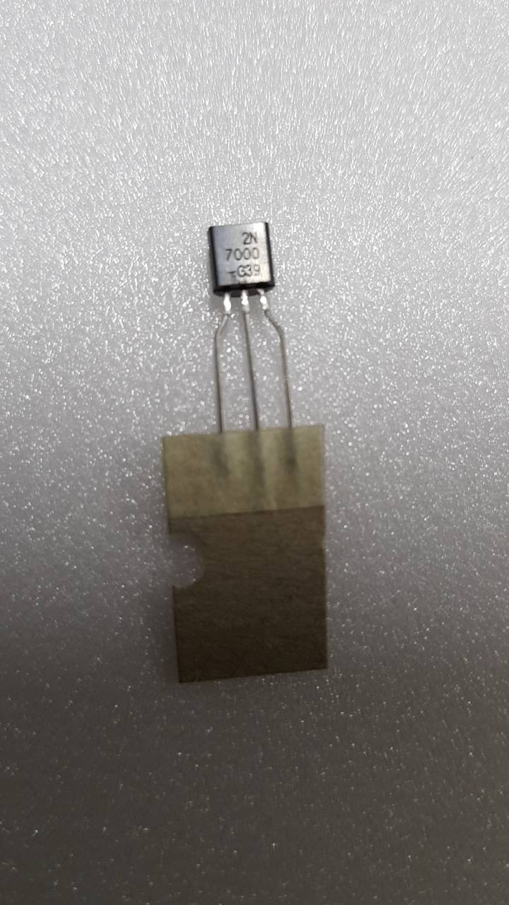 2N7000 : 60V/0.2A N-Ch MOSFET