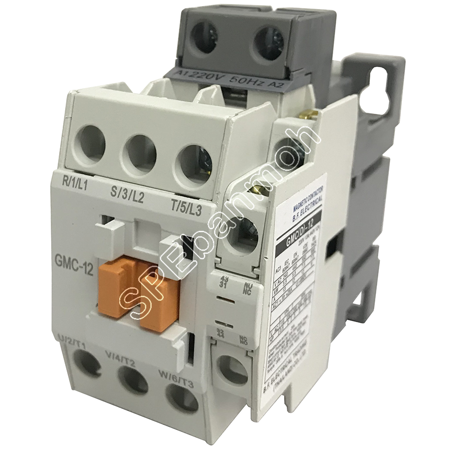 [ 1ชุด ] GMC-12 + GTH-22 แมกเนติก คอนแทคเตอร์ พร้อมโอเวอร์โหลด Magnetic Contactor คอยล์ 220V 240V แมกเนติกคอนแทคเตอร์ 3P สวิทช์ควบคุมไฟฟ้า