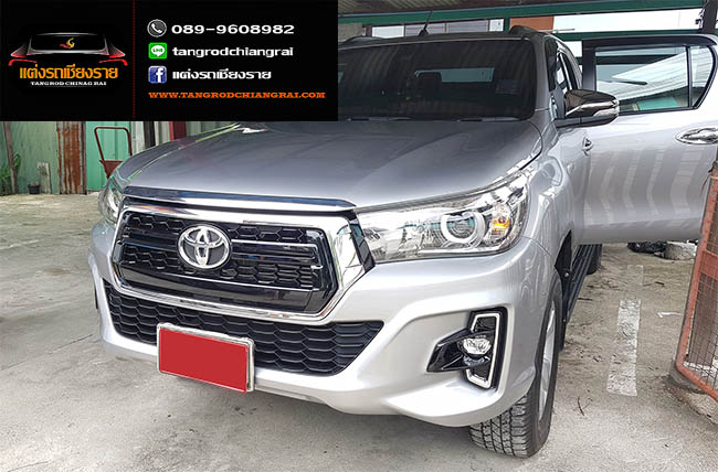 ชุดแต่ง แปลงกันชนหน้า REVO ROCCO 2018