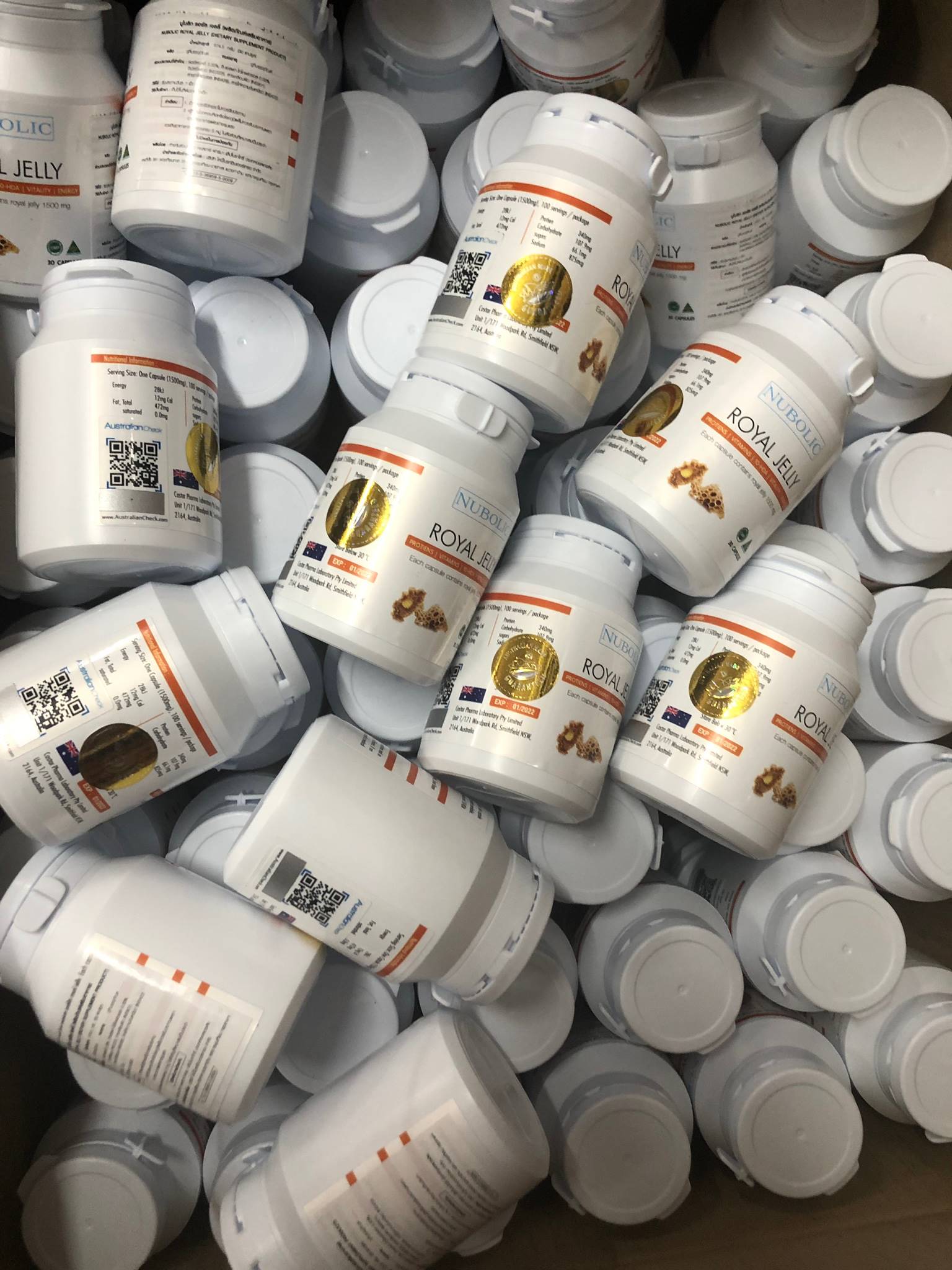 นมผึ้งนูโบลิค-Nubolic 30เม็ด 1500mg