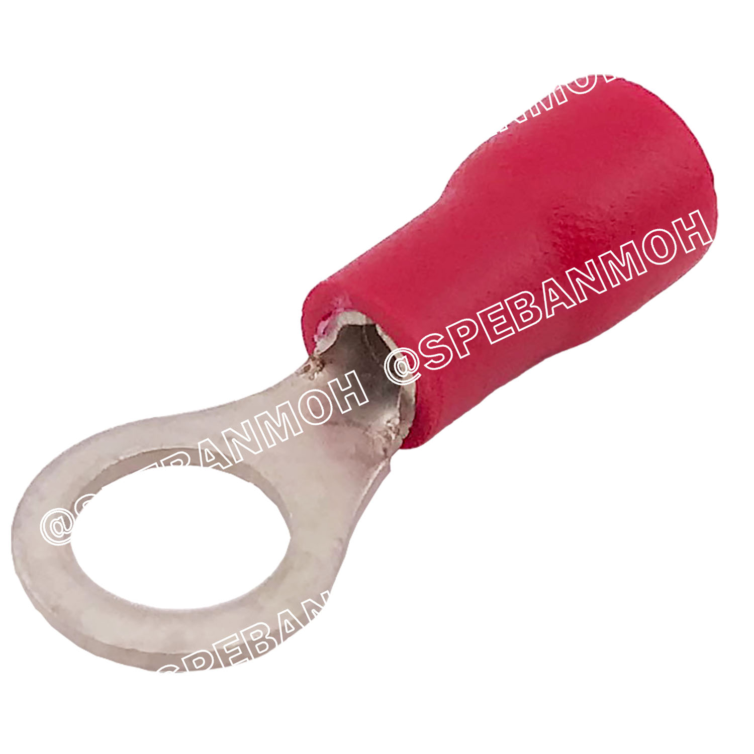 [ 100 ตัว/ถุง ] RV1.25-5 สำหรับสาย 0.5-1.5 sq.mm 22-16AWG หางปลากลม หางปลาหุ้มฉนวน เทอร์มินอล หางปลาย้ำสายไฟ หางปลา หางปลากลมหุ้ม หางปลาแฉก Terminal Crimping หางปลา กลมหุ้ม หางปลาต่อสาย ขั้วต่อสายไฟ หางปลาวง หางปลา RV Spade Terminal หางปลากลมหุ้มฉนวน