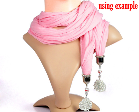 ผ้าพันคอ Soft Cotton Pashmina ขนาด 1.8M(70-7/8") 1 ชิ้น