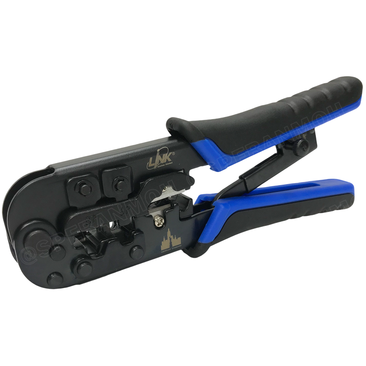 [ 1 ชิ้น ] TL-1103R คีมเข้าหัวสายแลน Lan สายโทรศัพท์ LINK ลิ้งค์ Modular Crimping Tool คีมเข้าหัวสำหรับ RJ45 RJ11 1103R US-8003 อุปกรณ์ย้ำหัวแลนด์ RJ45 RJ11 Crimping CAT5E CAT5 CAT6 4P 6P 8P สำหรับเข้าหัวแลนด์ คีมย้ำ เทอร์มินอล
