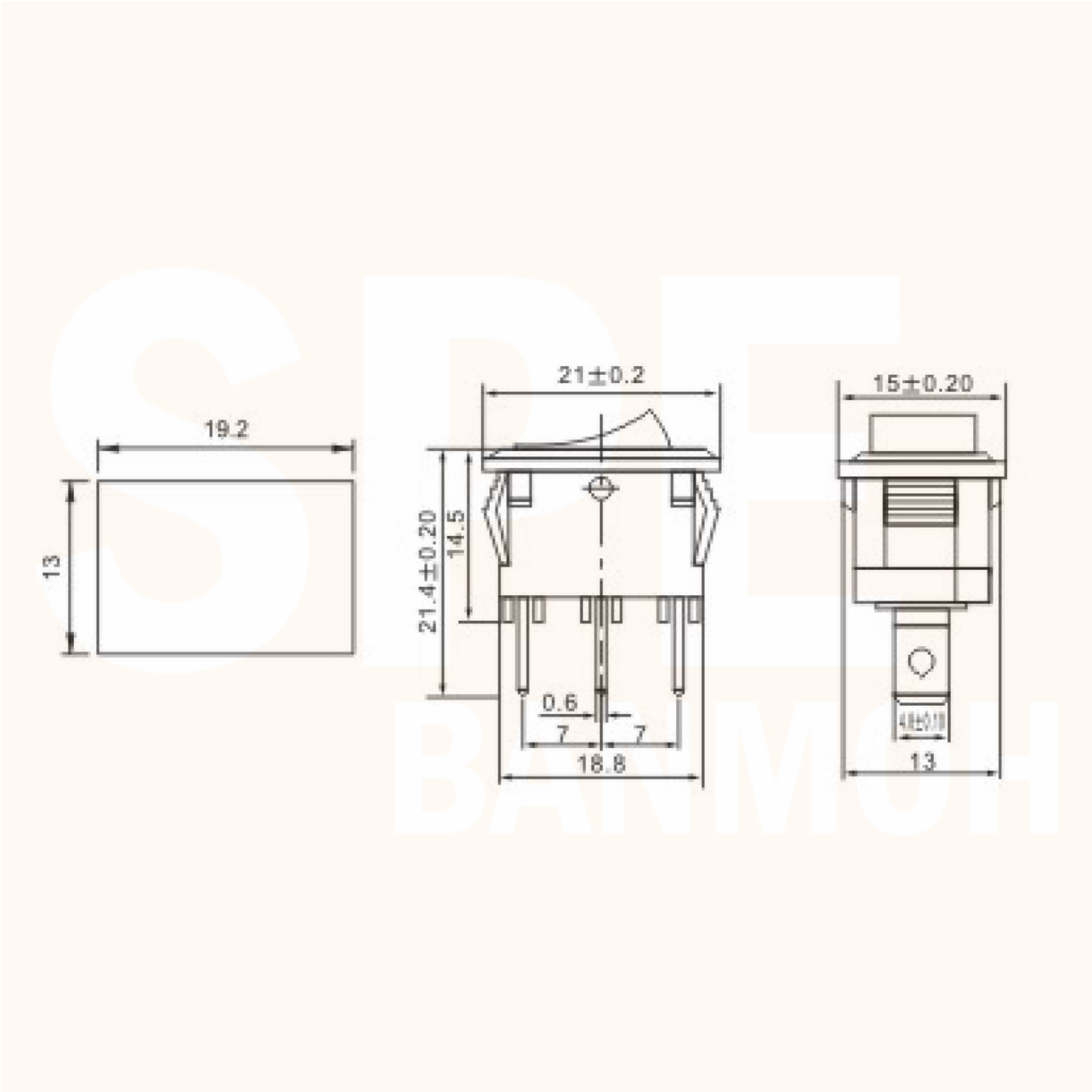 [ 10ชิ้น ] KCD1-101-2 ดำ แดง 3ขา ON-ON สวิทช์กระดก เล็ก สวิทช์ KCD1 Rocker switch สวิทช์ กระดก KCD1 101 3 ขา ON ON 6A 250V 2 ขา เปิด ปิด สวิทกระดก สวิทช์ เหลี่ยมเล็ก สวิท กระดก เหลี่ยม KCD1 101 2 สวิทช์กระดก SW KCD1 ON-OFF 3ขา Roker 10A 125V 6A 25