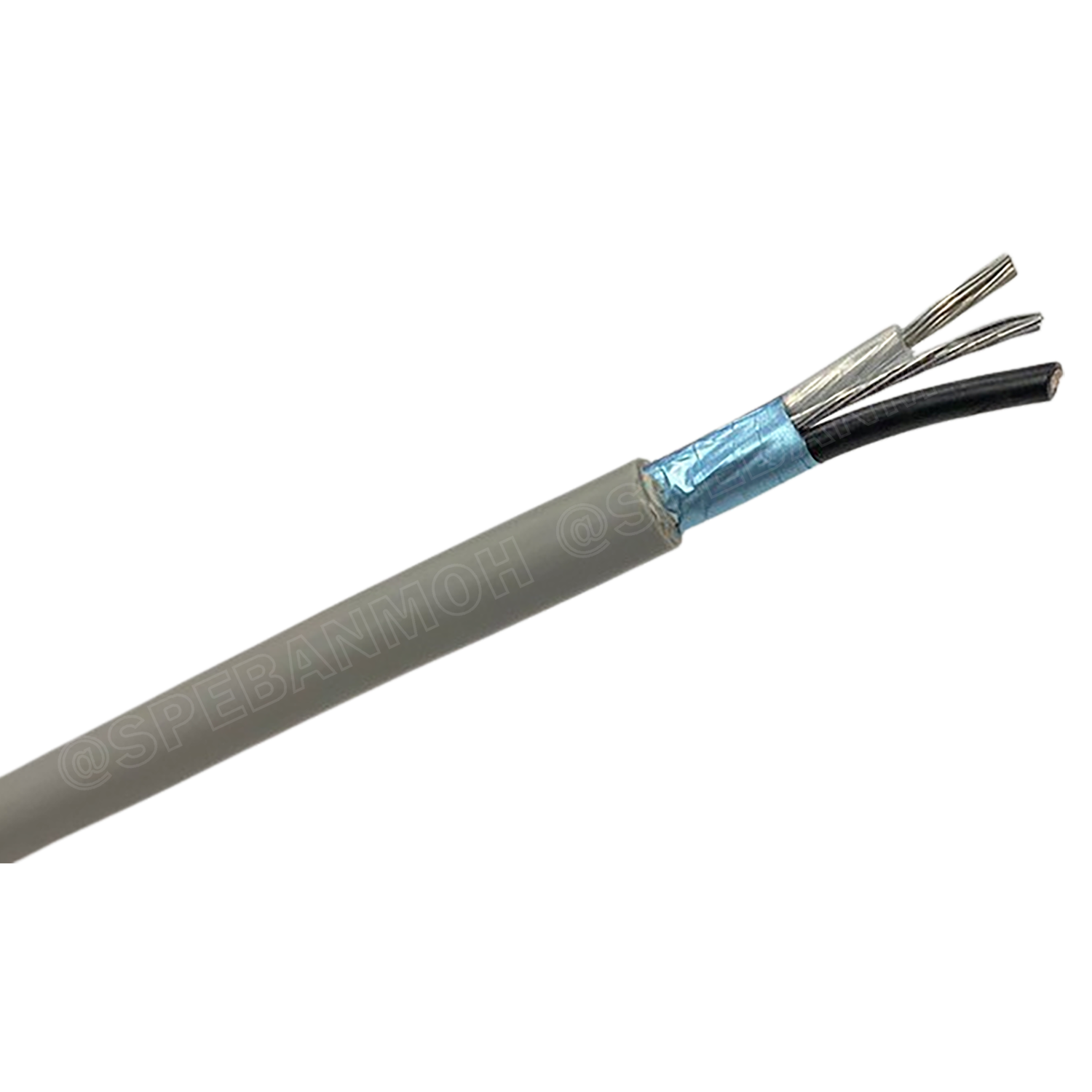 [ 1เมตร ] APH-AWIR018 สายสัญญาณ Amphenol 18AWG 2C OD 5.7mm Amphenol Audio Wiring Cable สายสัญญาณ 3.5 สายสเตอริโอ Stereo Cable สายสัญญาณแอมฟินอล สายไมค์ 18AWG Audio Cable สายชีลสเตอริโอ แอมฟีนอล Amphenol Audio Video Cable