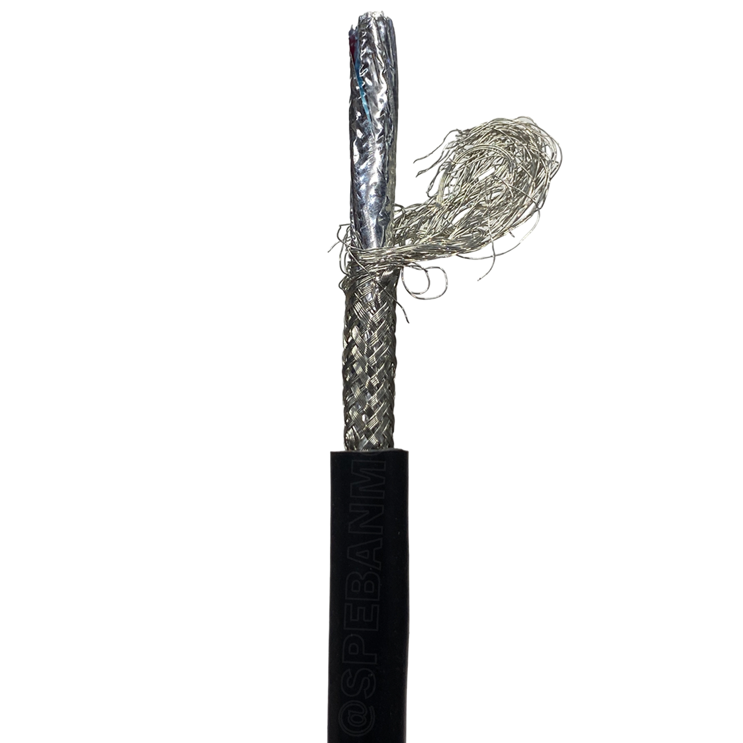 [ 50เมตร ] SUI-2580 สายไมค์ Hybrid stereo Cable สายสัญญาณไมโครโฟน ทองแดงแท้ 6มม ไฮบริด Stereo 6 mm Microphone Cable 6mm Ultra-low noise and high qulaity shielded ชีลรอบ กันสัญญาณรบกวน Copper Wire 100% Audio Cable Shield With Foil