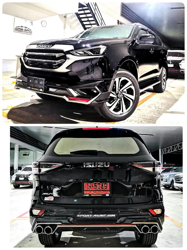 ชุดแต่งสเกิร์ตรอบคัน RIDER M V1 สำหรับ Mu-X 2021