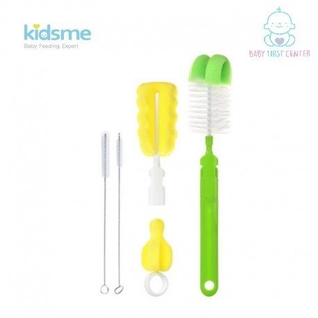 Kidsme ชุดแปรงล้างขวดรุ่นฟองน้ำ